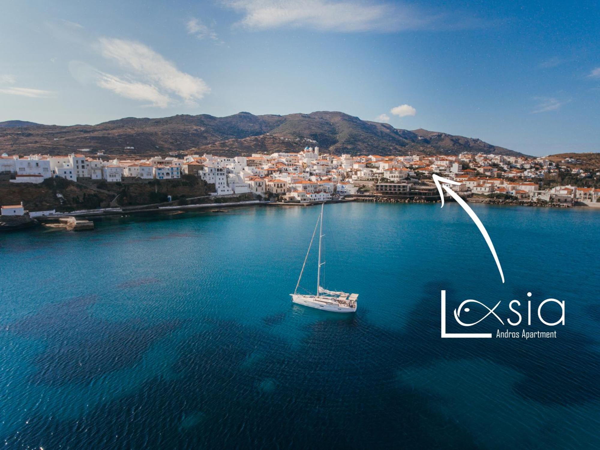 Andros Apartment - Lasia Екстер'єр фото