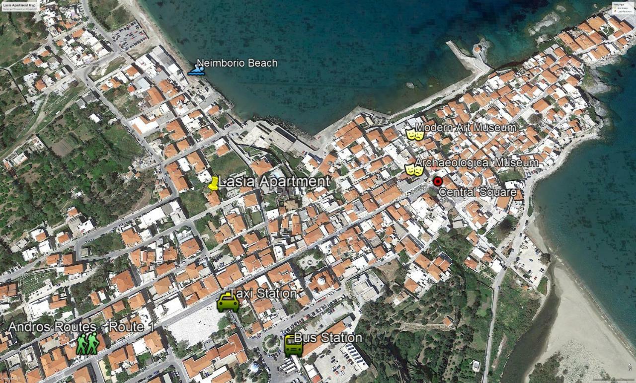 Andros Apartment - Lasia Екстер'єр фото